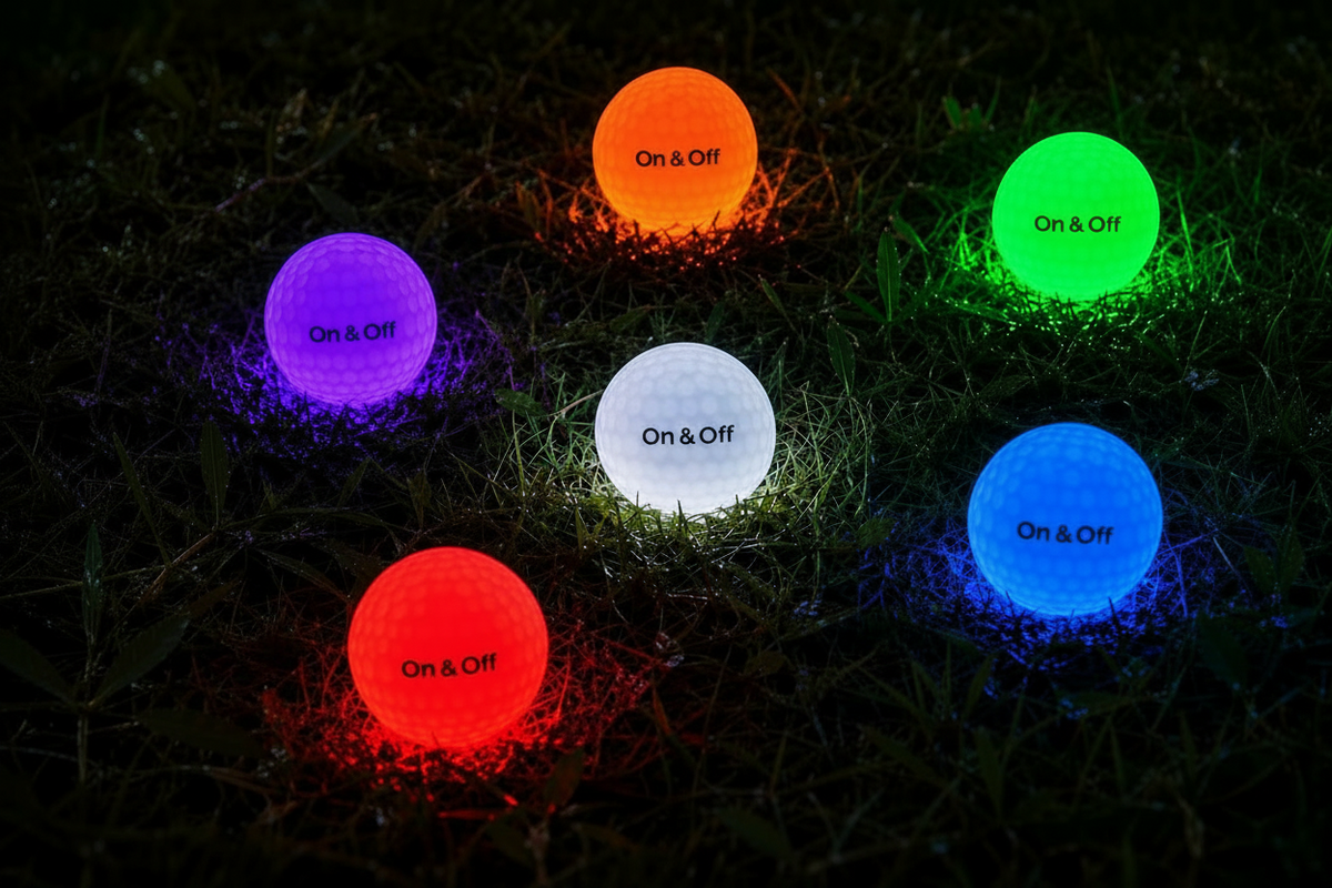Led-ljósa Golfboltar